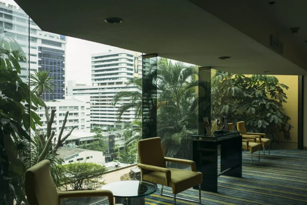 relax area in hotel